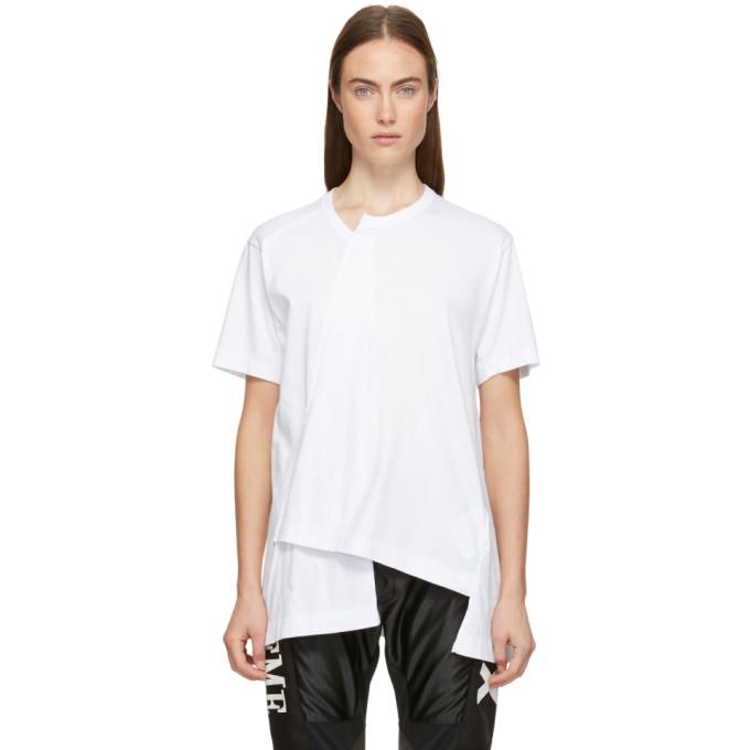 comme des garcons homme plus asymmetric shirt