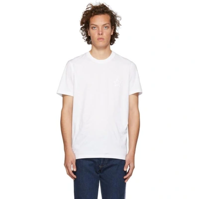 Shop Givenchy White Star T-shirt In 100 White
