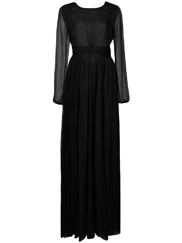 Rochas Noa Evening Dress - Black | ModeSens