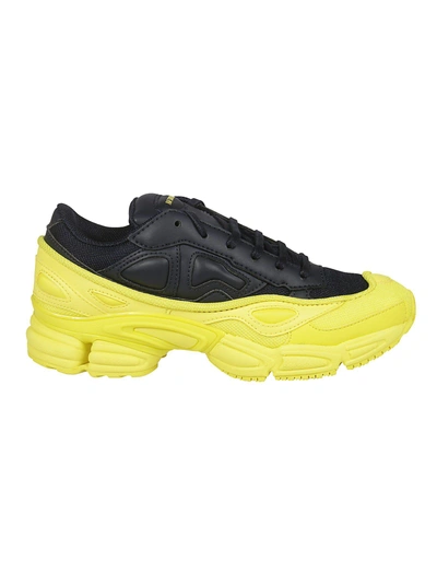 Shop Raf Simons Ozweego Sneakers In Yellow/navy