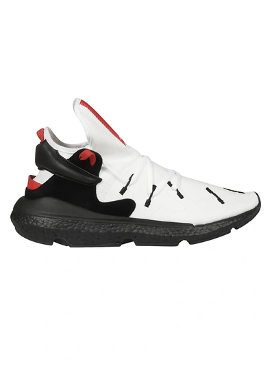Shop Y-3 Cusari Ii Sneakers In White/black