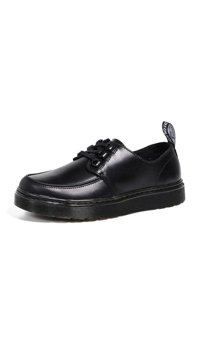 Dr. Martens Walden Brando Lace Ups In Black ModeSens