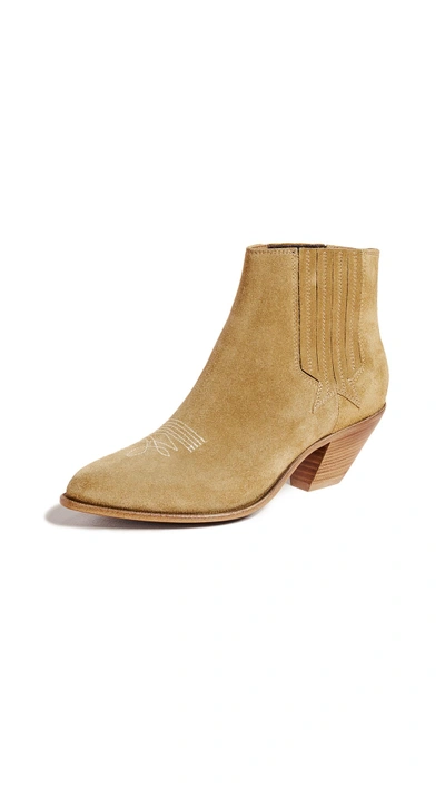 Shop Golden Goose Sunset Boots In Cuoio