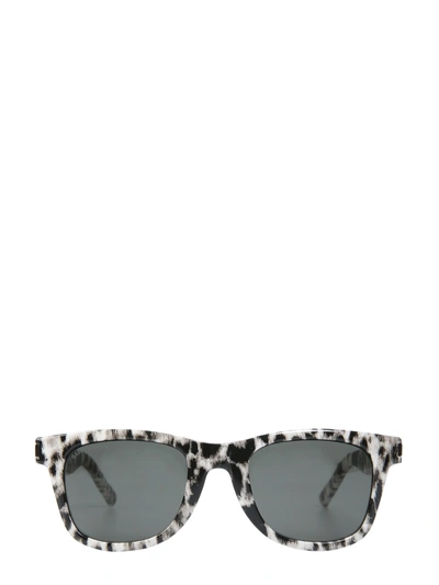 Shop Saint Laurent Classic 51 Sunglasses In Multicolor