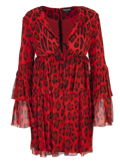 Shop Tom Ford Dress In Red