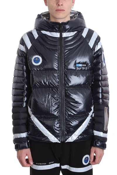 Shop Undercover Black Polyester Down Jacket