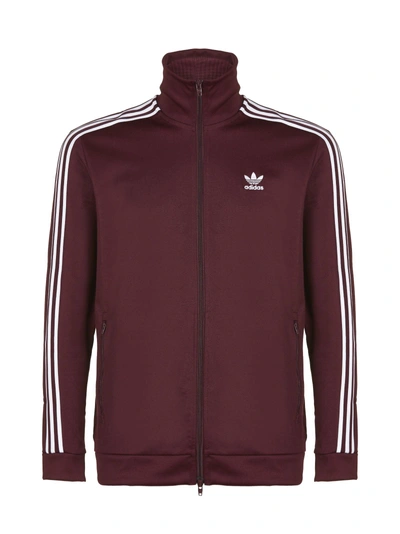 Adidas Originals Beckenbauer Track Jacket In Maroon | ModeSens