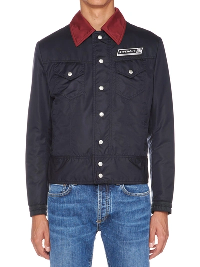 Shop Givenchy Jacket In Blue