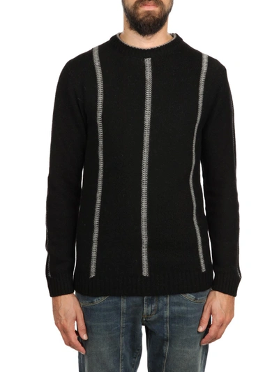 Shop Daniele Fiesoli Baby Alpaca And Extrafine Merinos Wool Sweater In Black