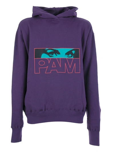 Shop Perks And Mini P.a.m. Maiden Hoodie In Viola