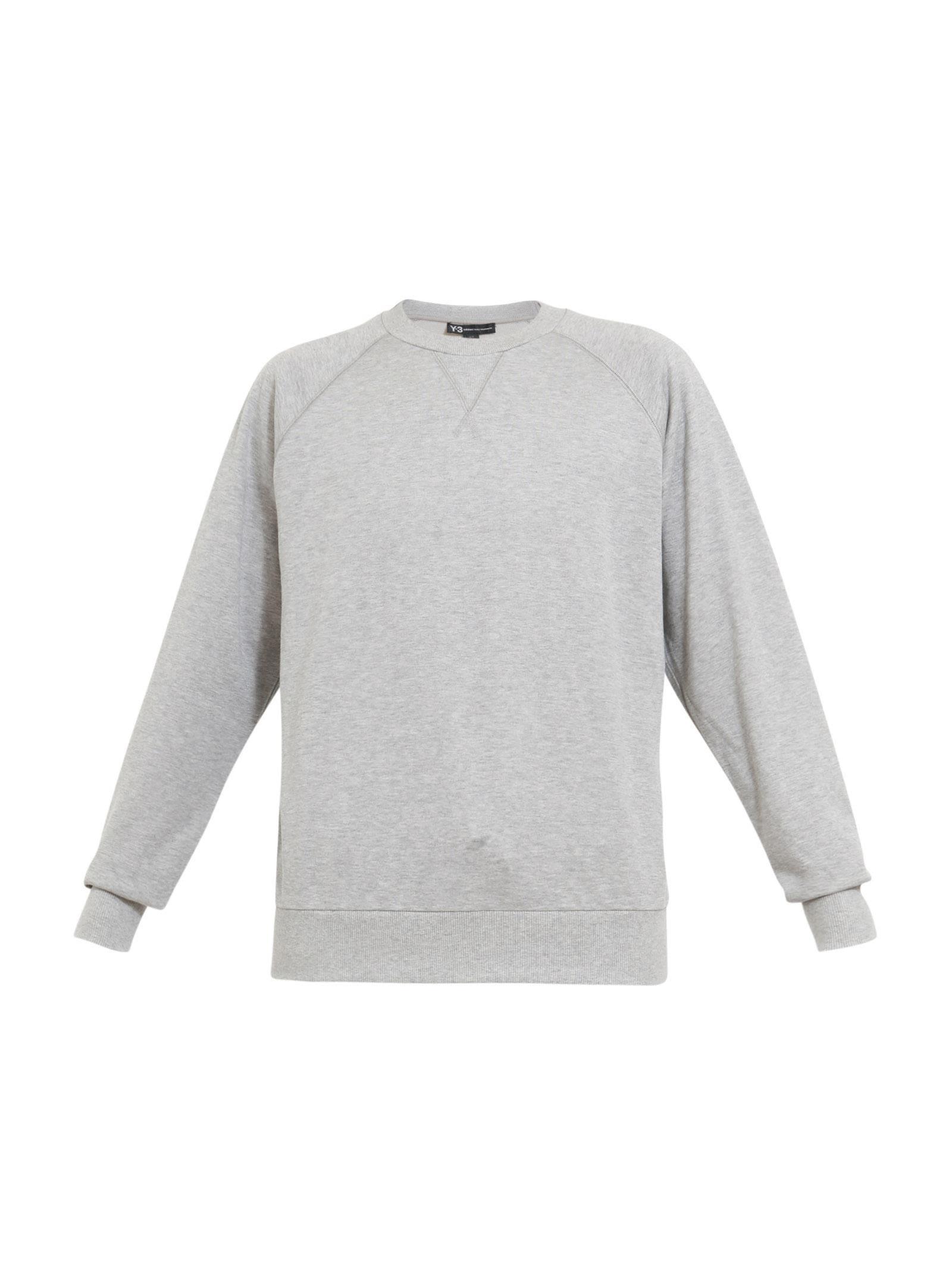 y3 grey sweatshirt