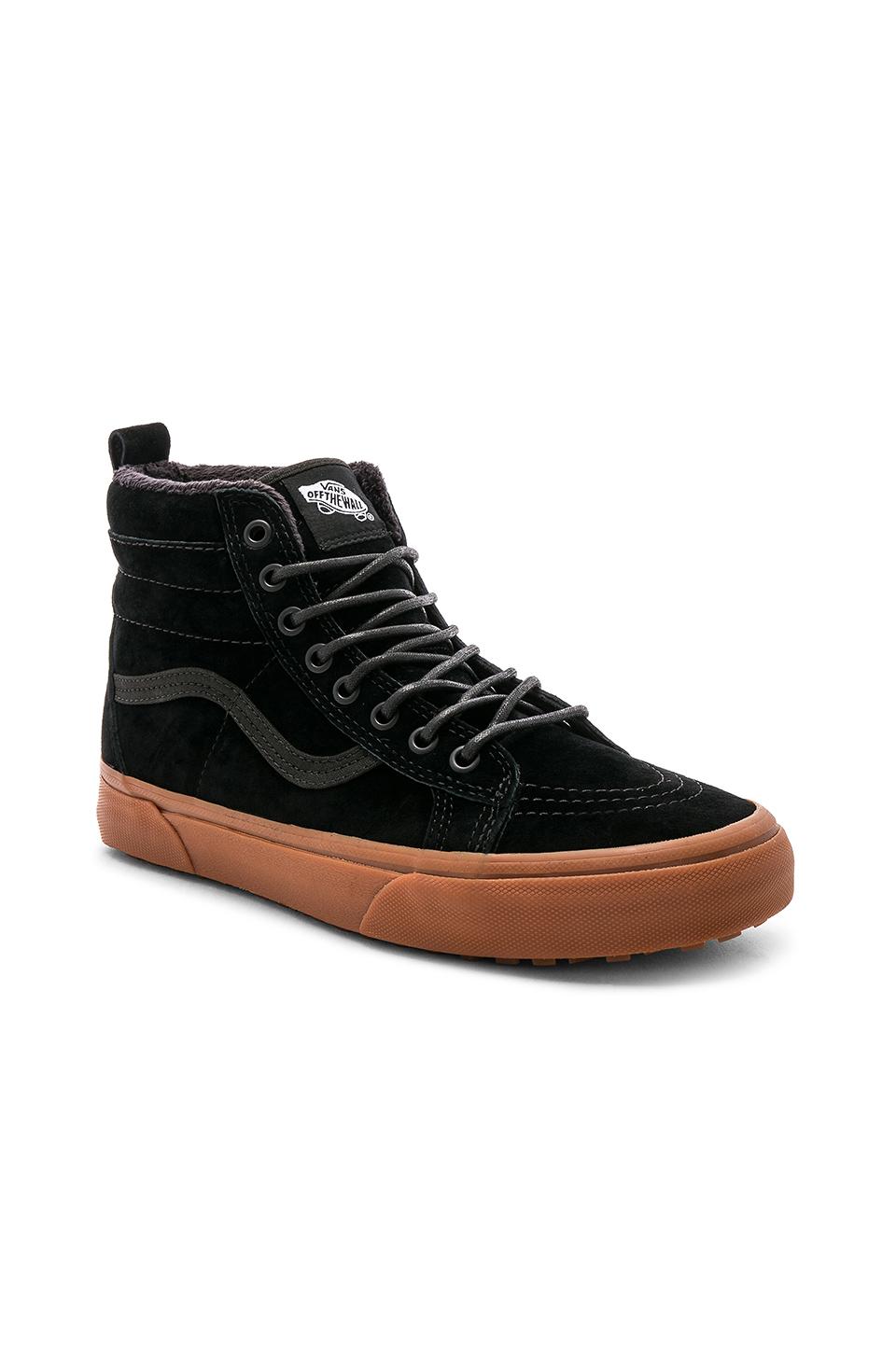 vans sk8 hi mte black gum