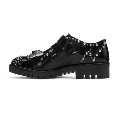 Shop Mcq By Alexander Mcqueen Mcq Alexander Mcqueen Black Studded Ellis Brogues In 1000 - Blac