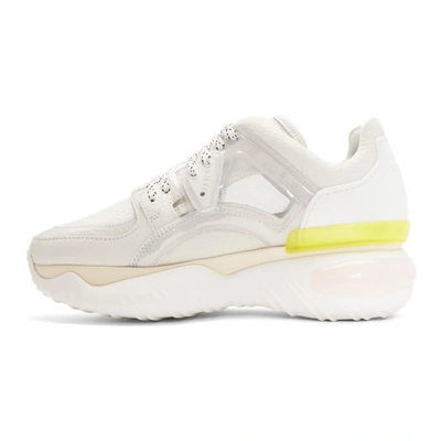 Shop Fendi Multicolor Runner Sneakers In F14y6 White