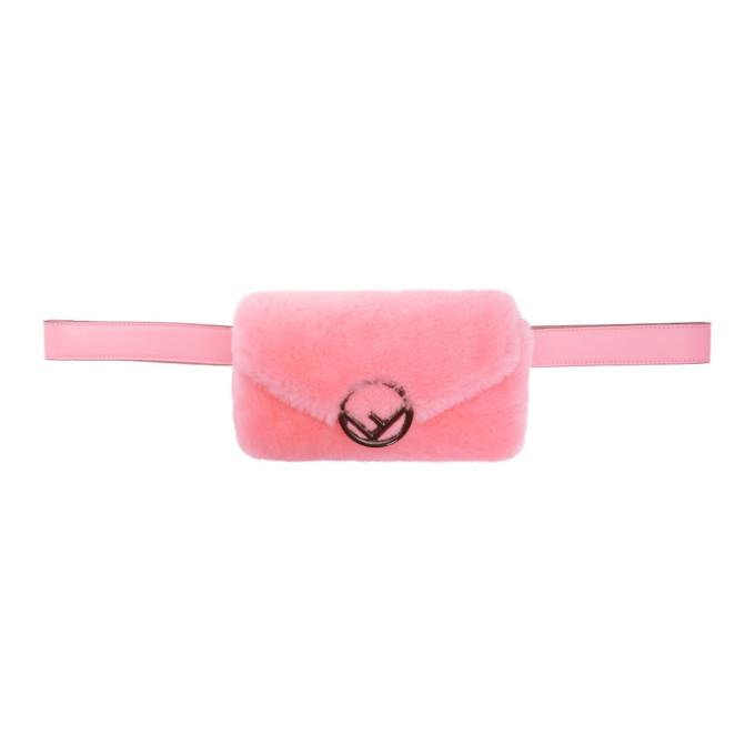 fendi belt bag pink