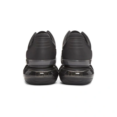 Shop Fendi Black Runner Sneakers In F13tn.black