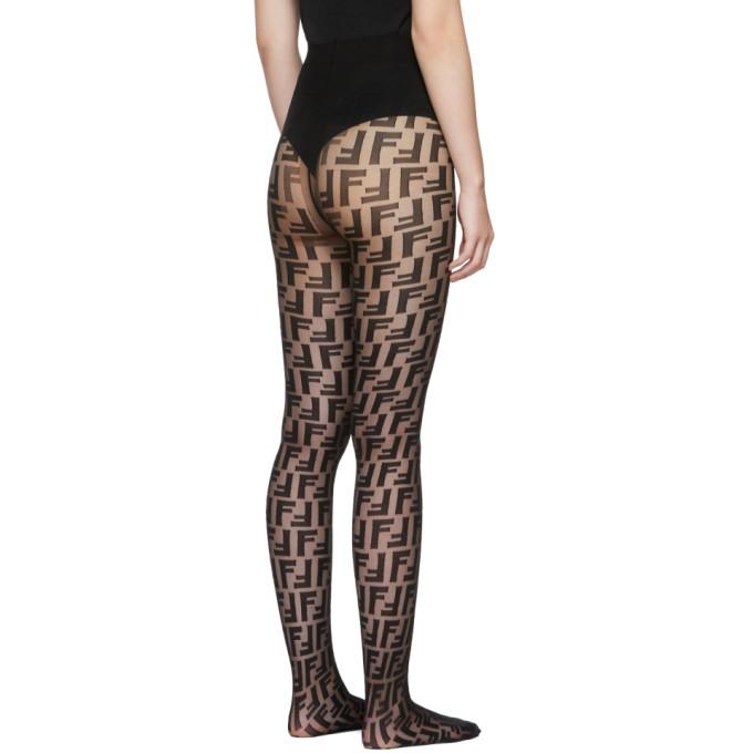 fendi stockings black
