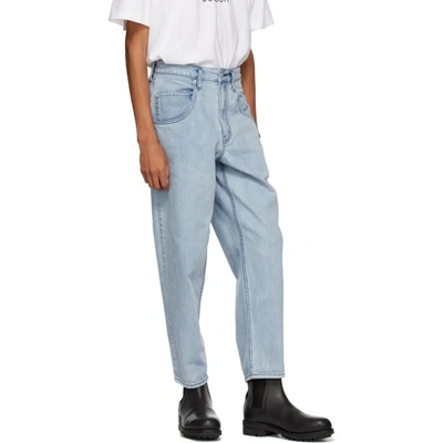WHEIR BOBSON WHEIR BOBSON BLUE BAGGY JEANS 