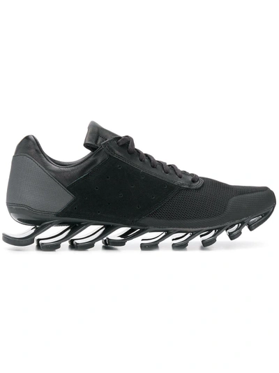 Shop Adidas Originals Adidas By Rick Owens Adidas Springblade Sneakers - Black