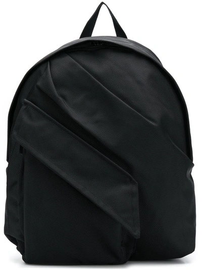 Shop Raf Simons Eastpak Loose Wide Backpack - Black