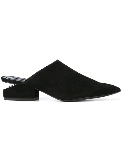 Shop Alexander Wang Ella Mules - Black