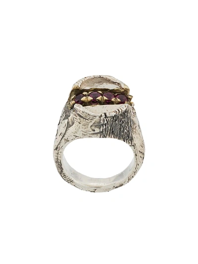 Shop Angostura Signet Ring In Silver