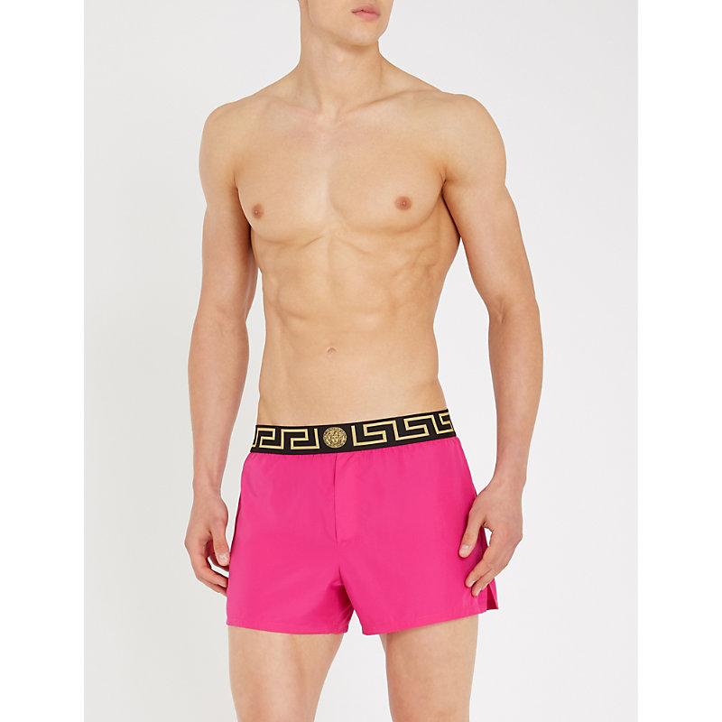 versace iconic swim shorts