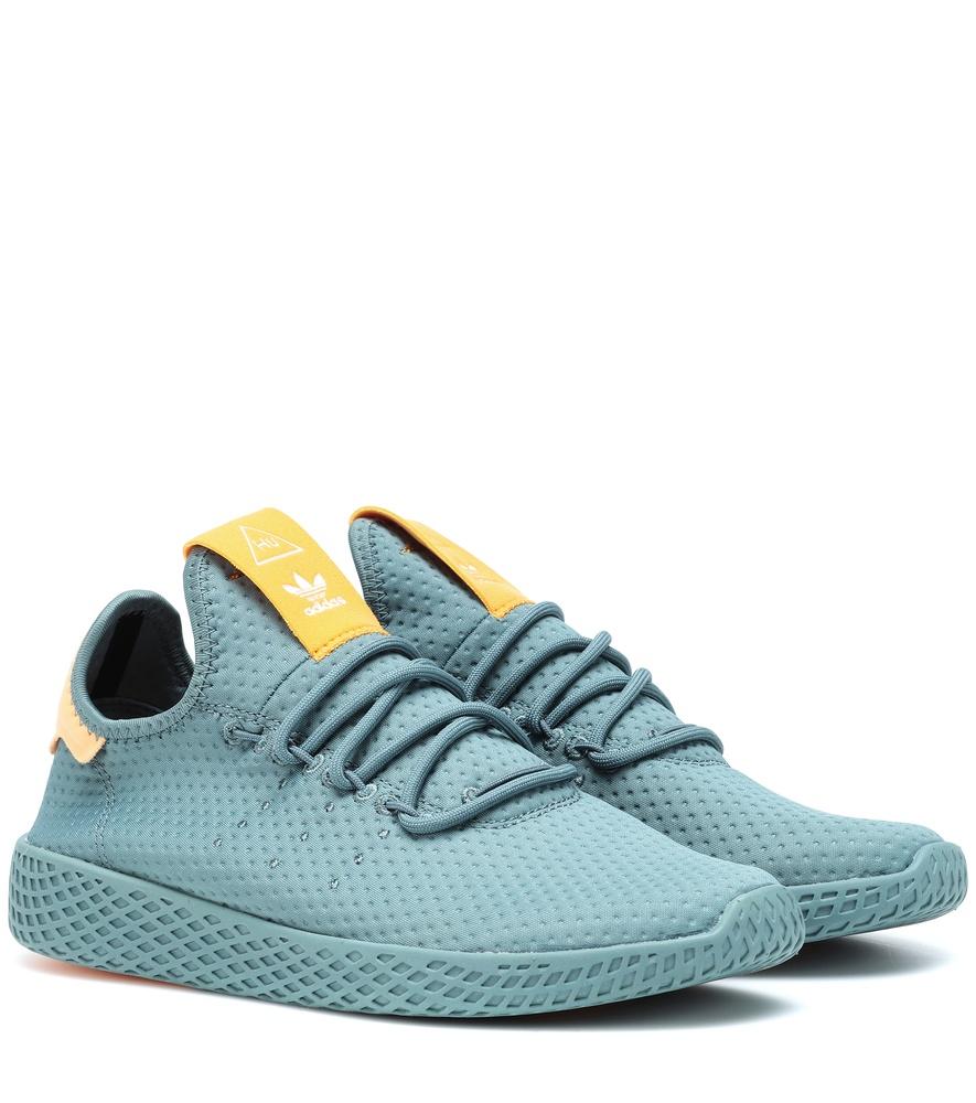 pharrell williams tennis hu shoes blue