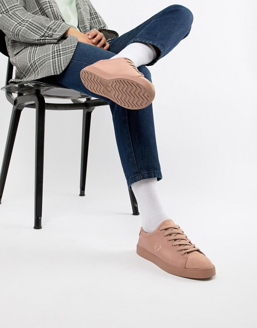 fred perry pink trainers