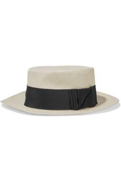 Sensi Studio Toquilla Straw Panama Hat In White | ModeSens