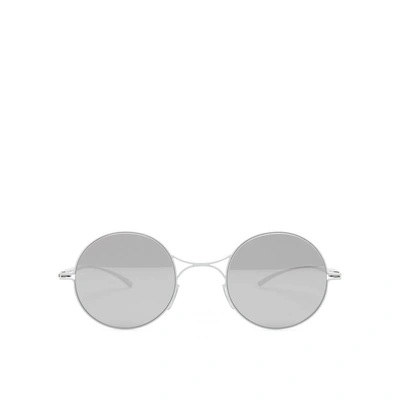Shop Mykita Mmesse002 Sunglasses In White