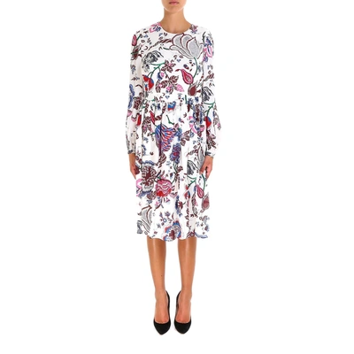Shop Tory Burch Floral London Dress In White