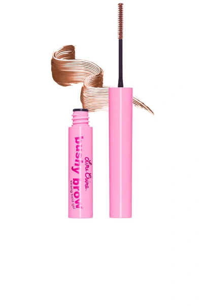 Shop Lime Crime Bushy Brow Strong Hold Gel In Honey Brown