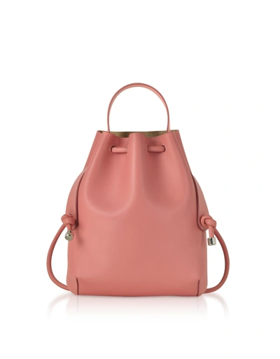 Shop Meli Melo Briony Mini Nappa Leather Backpack In Antique Pink