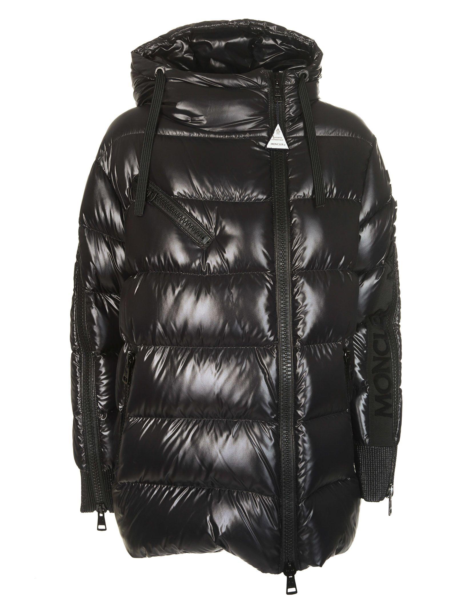 moncler zipped padded jacket