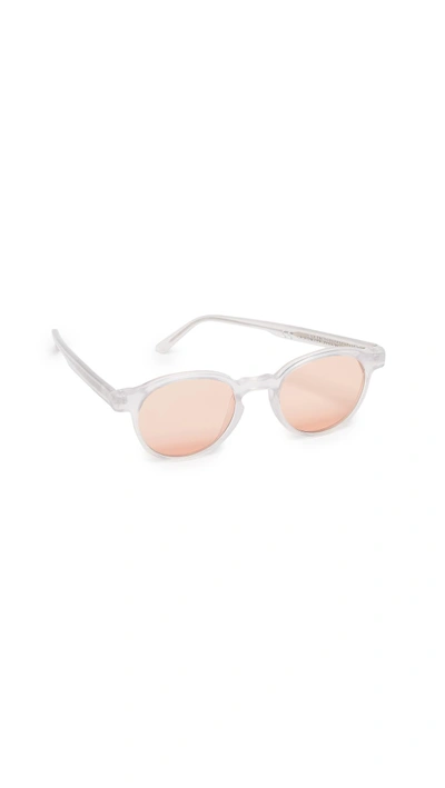 Shop Super Sunglasses X Andy Warhol Iconic Sunglasses In Crystal Grey