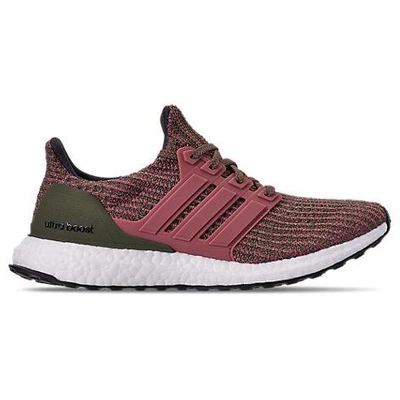 Shop Adidas Originals Women's Ultraboost 4.0 Running Shoes, Red - Size 9.0