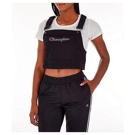 champion bib crop top