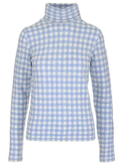 Shop Moncler Grenoble Checked Sweater In Multi