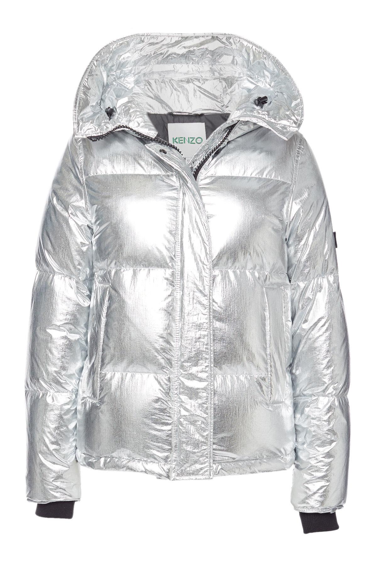 Kenzo Down Jacket In Silver | ModeSens