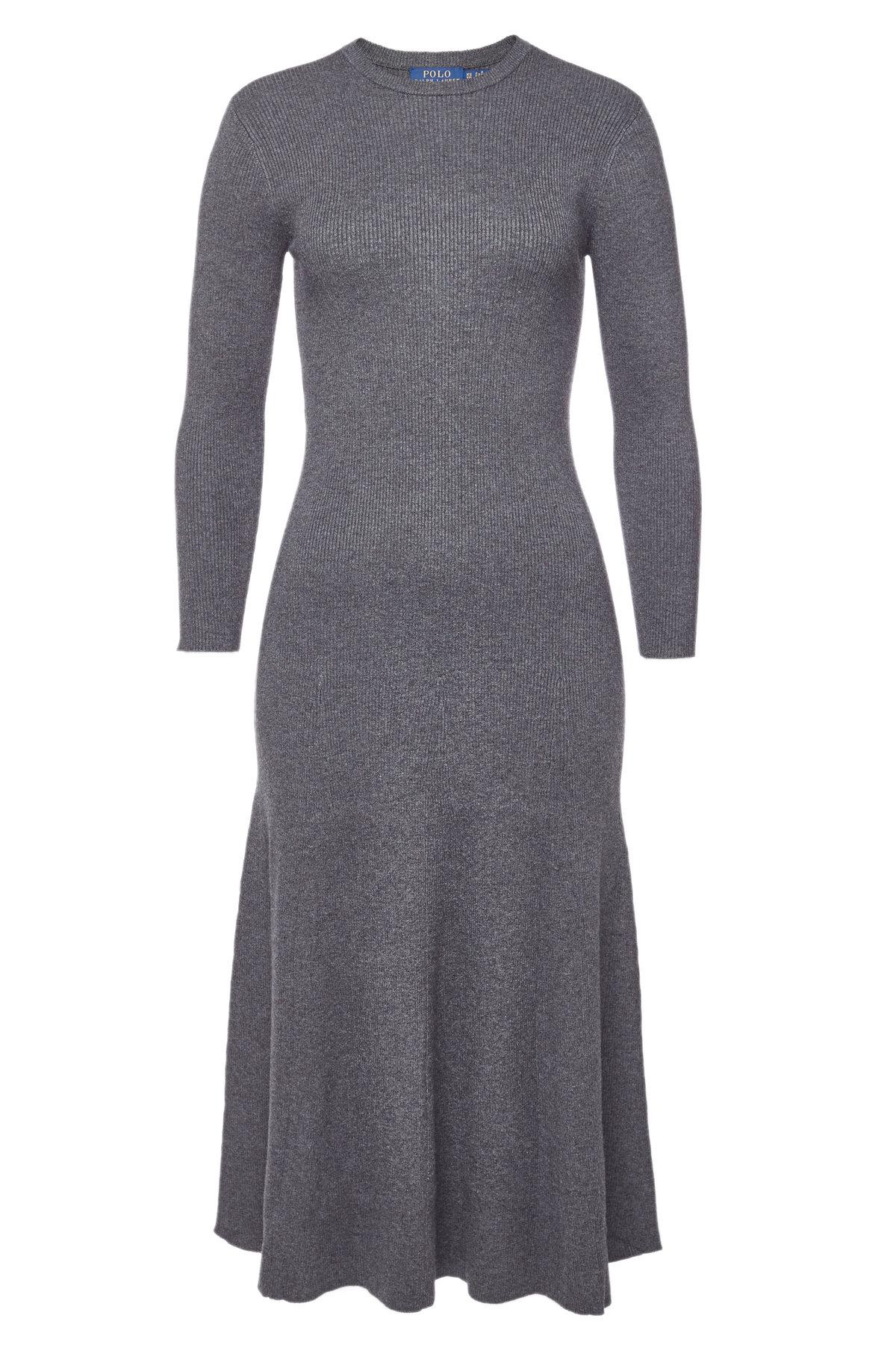 ralph lauren grey dress