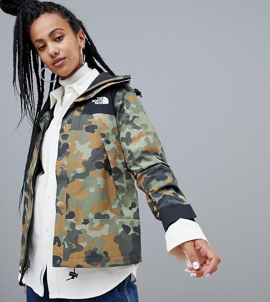 north face women's camo jacket