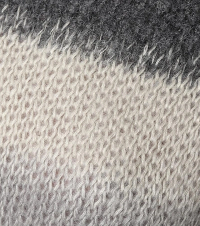 Shop Rag & Bone Wool And Alpaca Mockneck Sweater In Grey