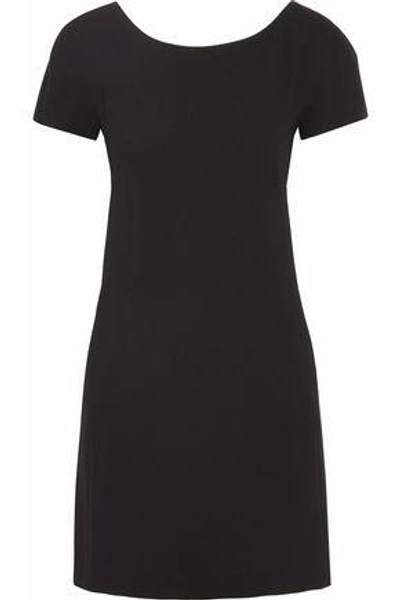 Shop Theory Woman Crepe Mini Dress Black