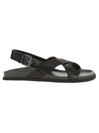 Shop Valentino Vltn Sandal In Basic