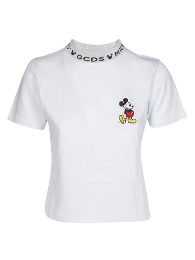 Shop Gcds Mickey Mouse T-shirt In White