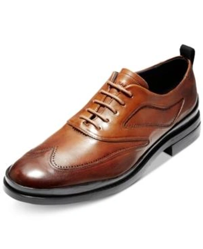 Shop Cole Haan Men's Washington Grand 2.0 Oxfords Men's Shoes In British Tan