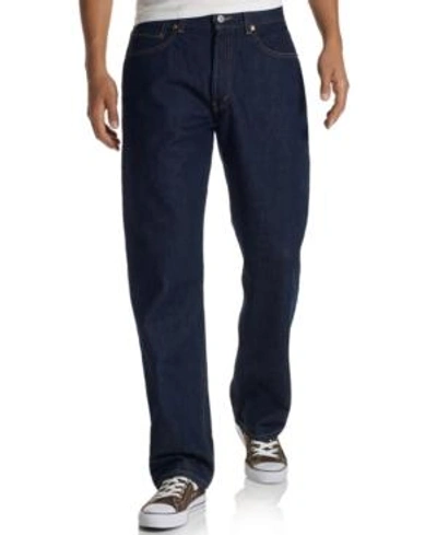 Levi's Men's 505 Regular Fit Non-stretch Jeans In Rinse Wash
