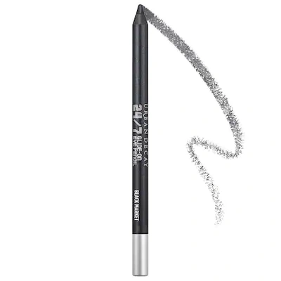 Shop Urban Decay 24/7 Glide-on Eye Pencil - Naked Cherry Collection Black Market 0.04 oz/ 1.2 G