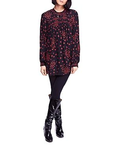 Flowers in her hair smock detail tunic top sales free people